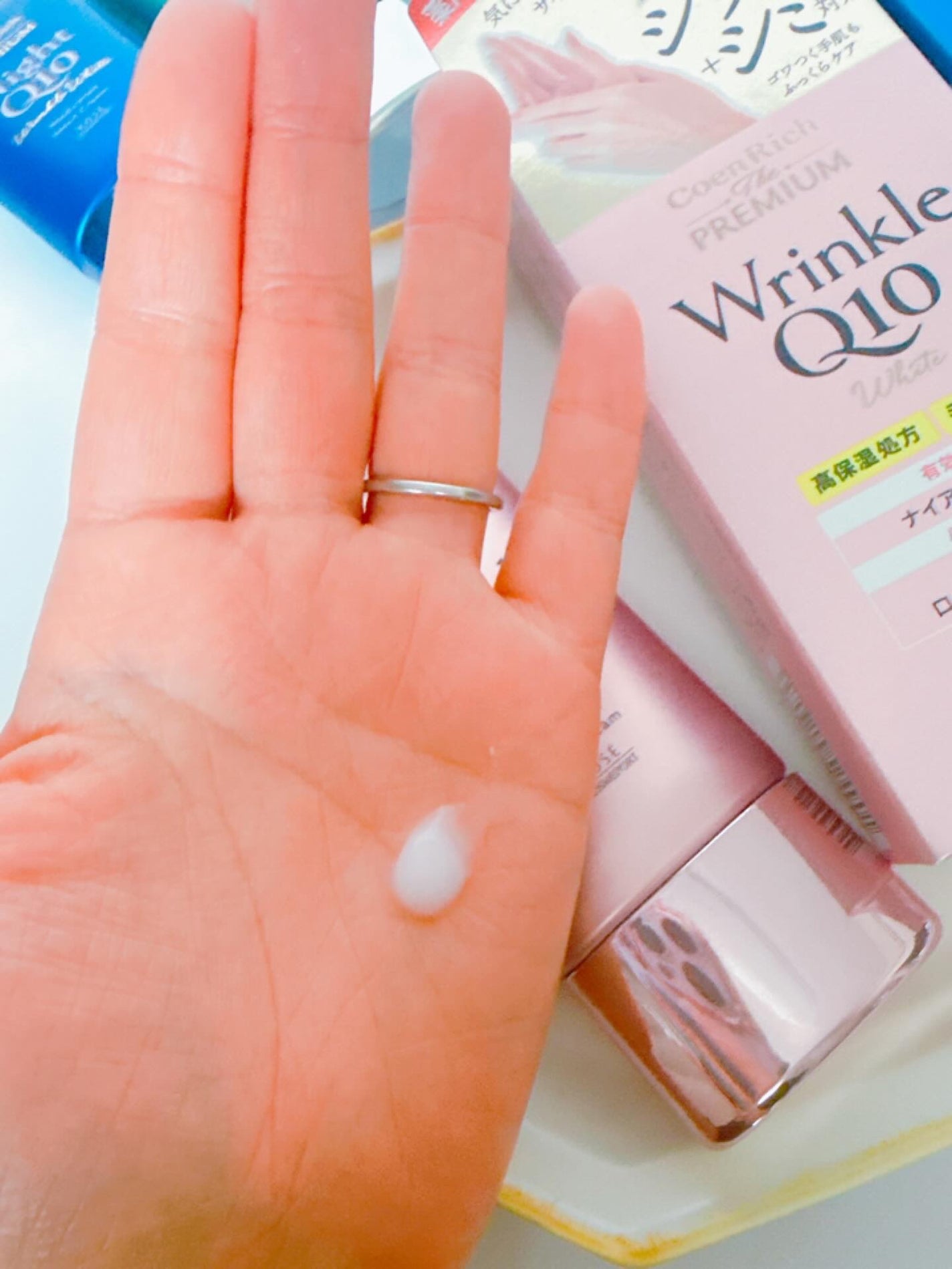 コエンリッチ ザ プレミアム 薬用リンクルホワイト ハンドクリーム/コエンリッチQ10/ハンドクリームを使ったクチコミ(7枚目)