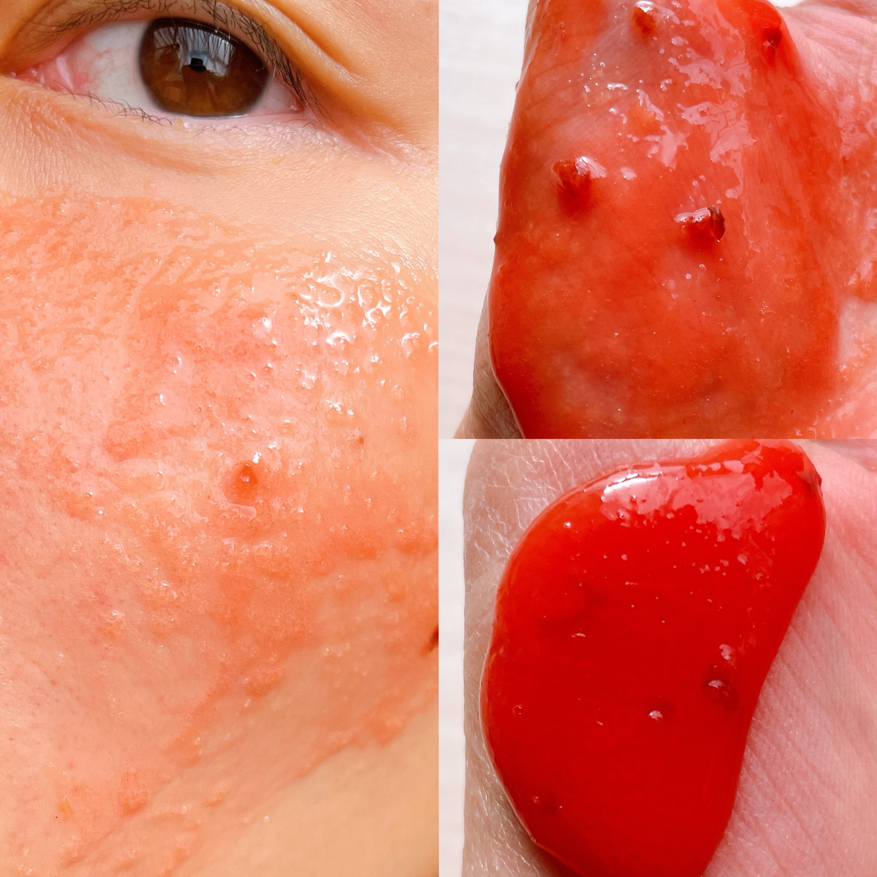 レッドトマトジャムマスククレンザー/FULLY/その他洗顔料を使ったクチコミ（2枚目）