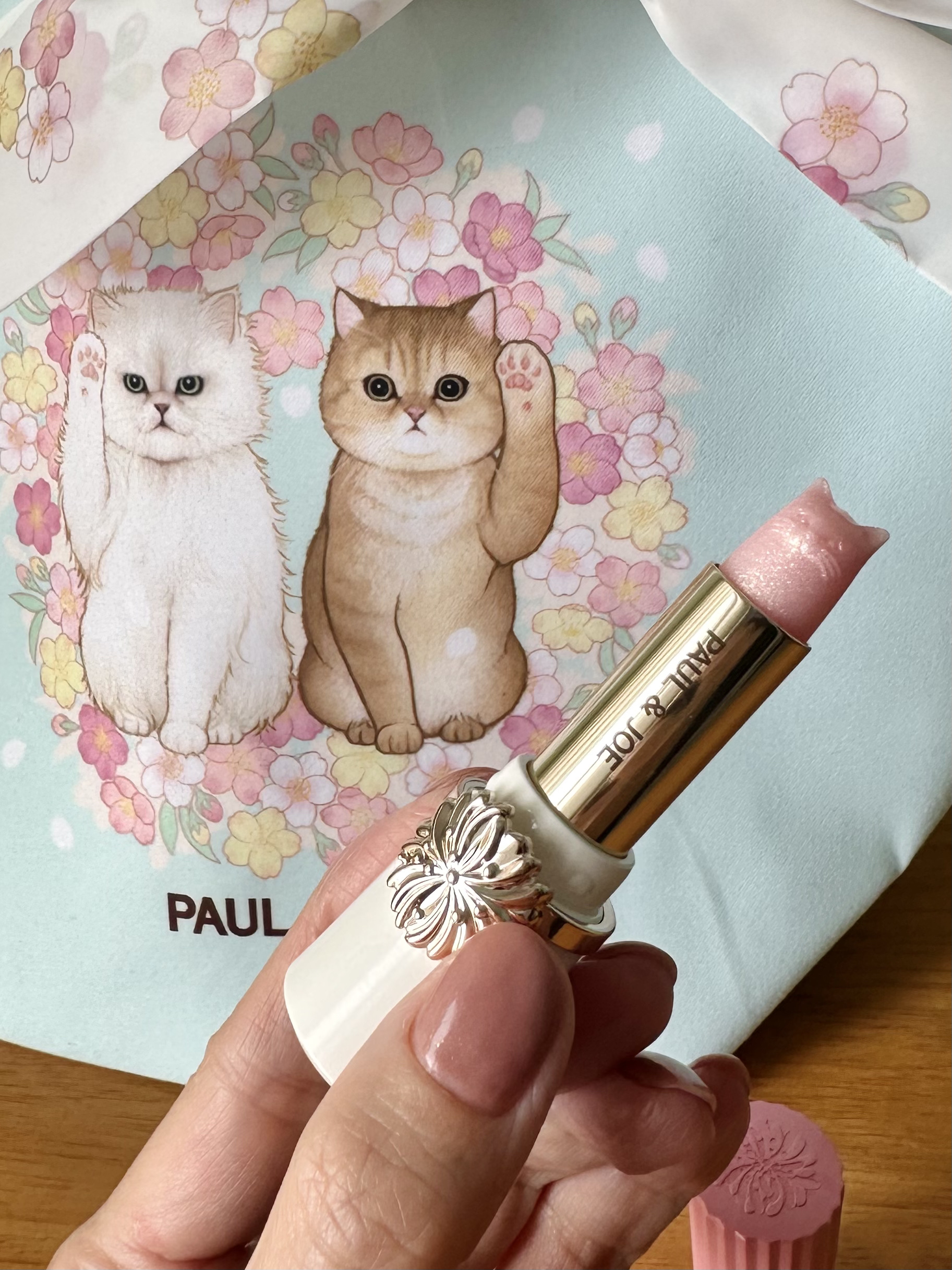 リップスティック スクレドール/PAUL & JOE BEAUTE/リップクリームを使ったクチコミ（2枚目）