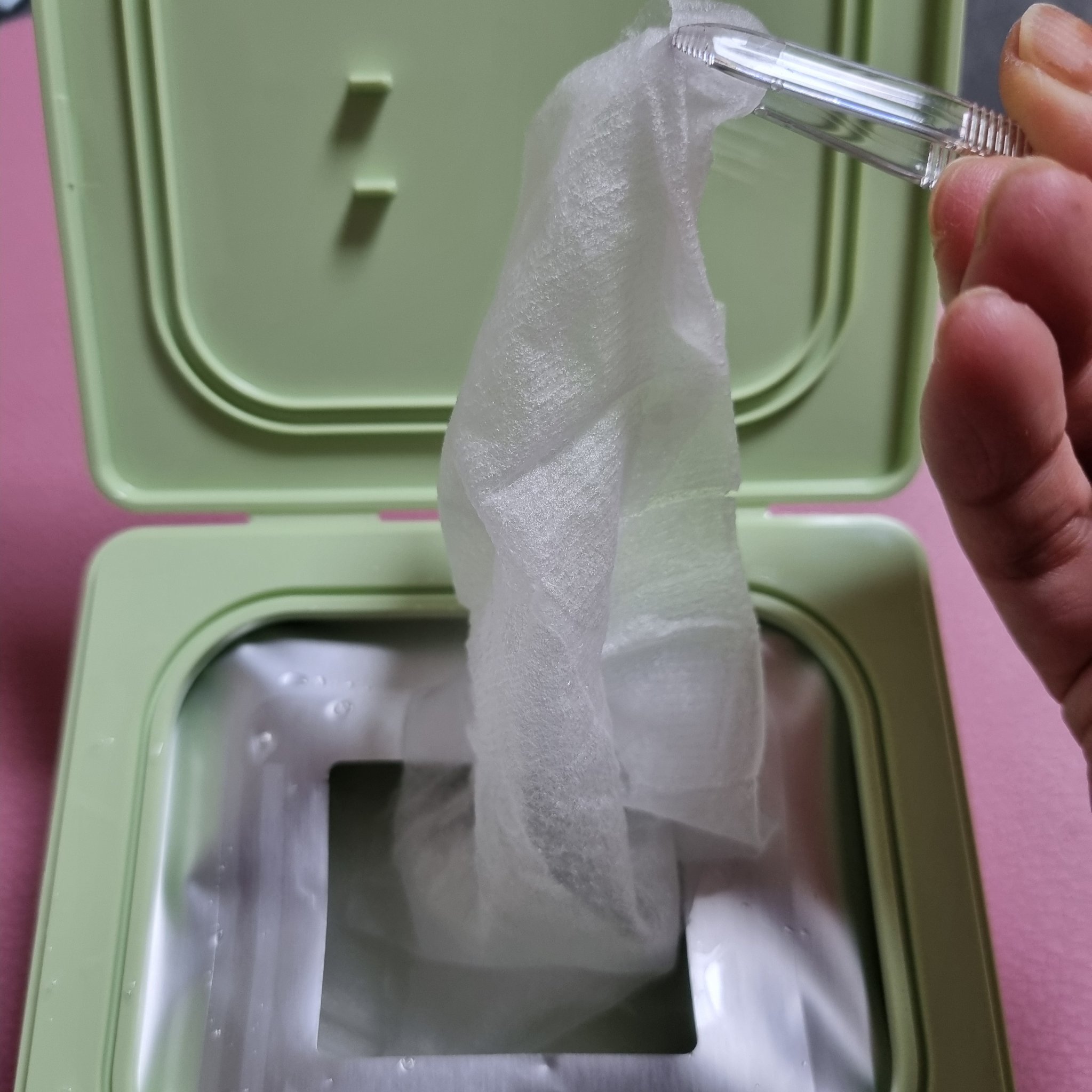 ドクダミシートマスクデイリーピック/Abib /シートマスク・パックを使ったクチコミ（3枚目）