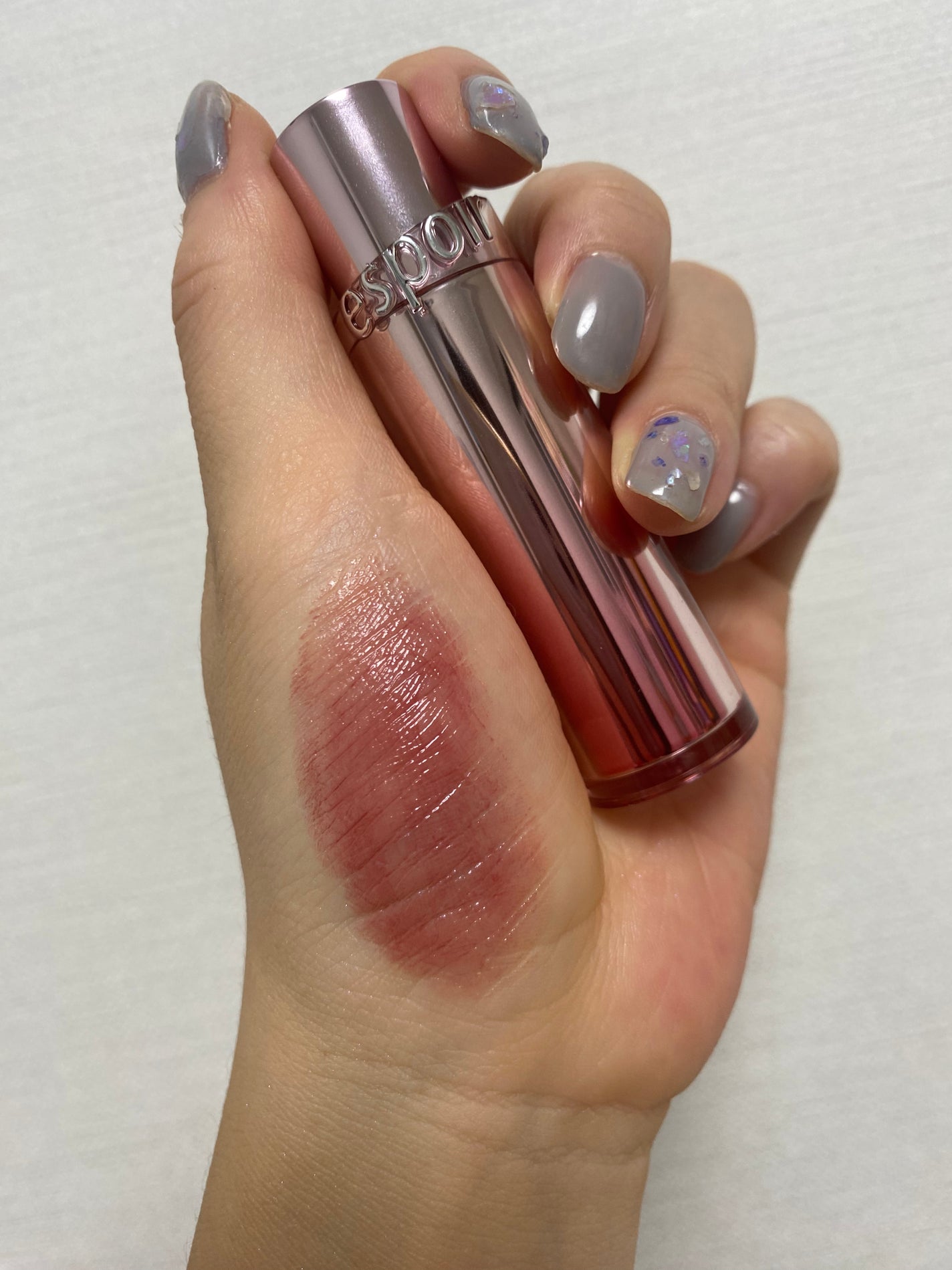 ノーウェアリップスティック バーミンググロー/espoir/口紅を使ったクチコミ(4枚目)