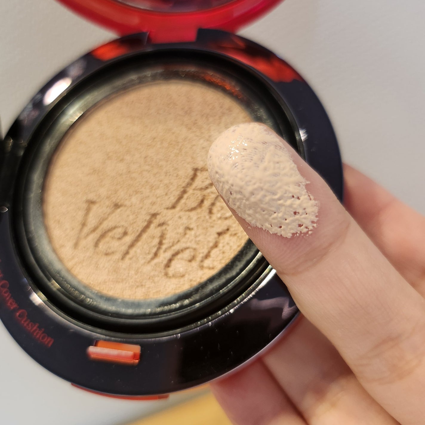 ビーベルベットカバークッション/espoir/クッションファンデーションを使ったクチコミ(2枚目)