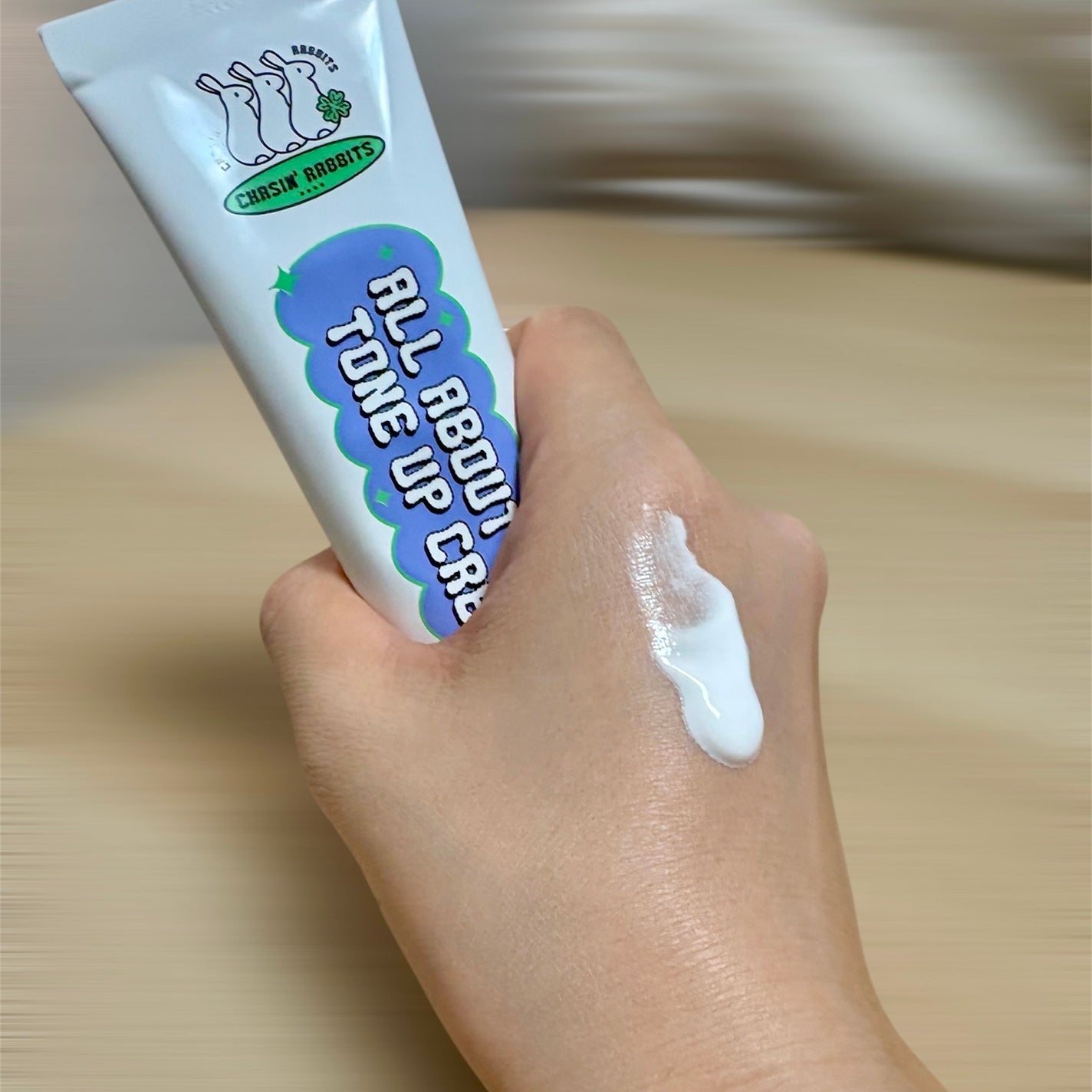 オールアバウトグロウトーンアップクリーム/CHASIN'RABBITS/化粧下地を使ったクチコミ(2枚目)