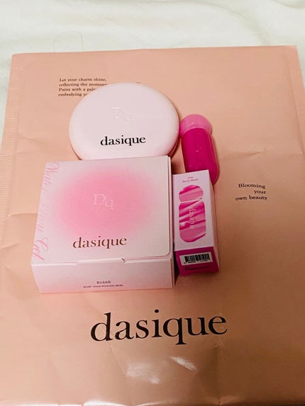 ジューシーデューイグロウティント 15 ベリーハート/dasique/リップティントを使ったクチコミ(1枚目)