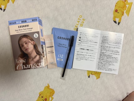 イージーブロウトーンチェンジャー/COSNORI/その他アイブロウを使ったクチコミ(1枚目)