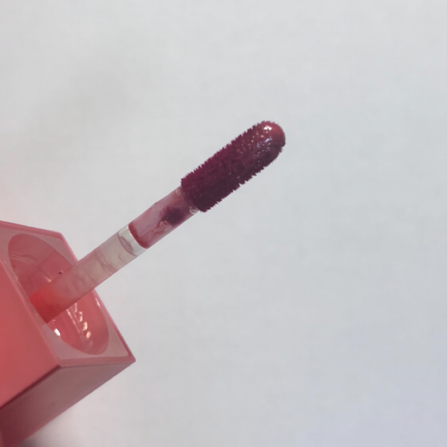 ジューシーデュイティント 09 ピーチプディング/dasique/リップティントを使ったクチコミ（2枚目）