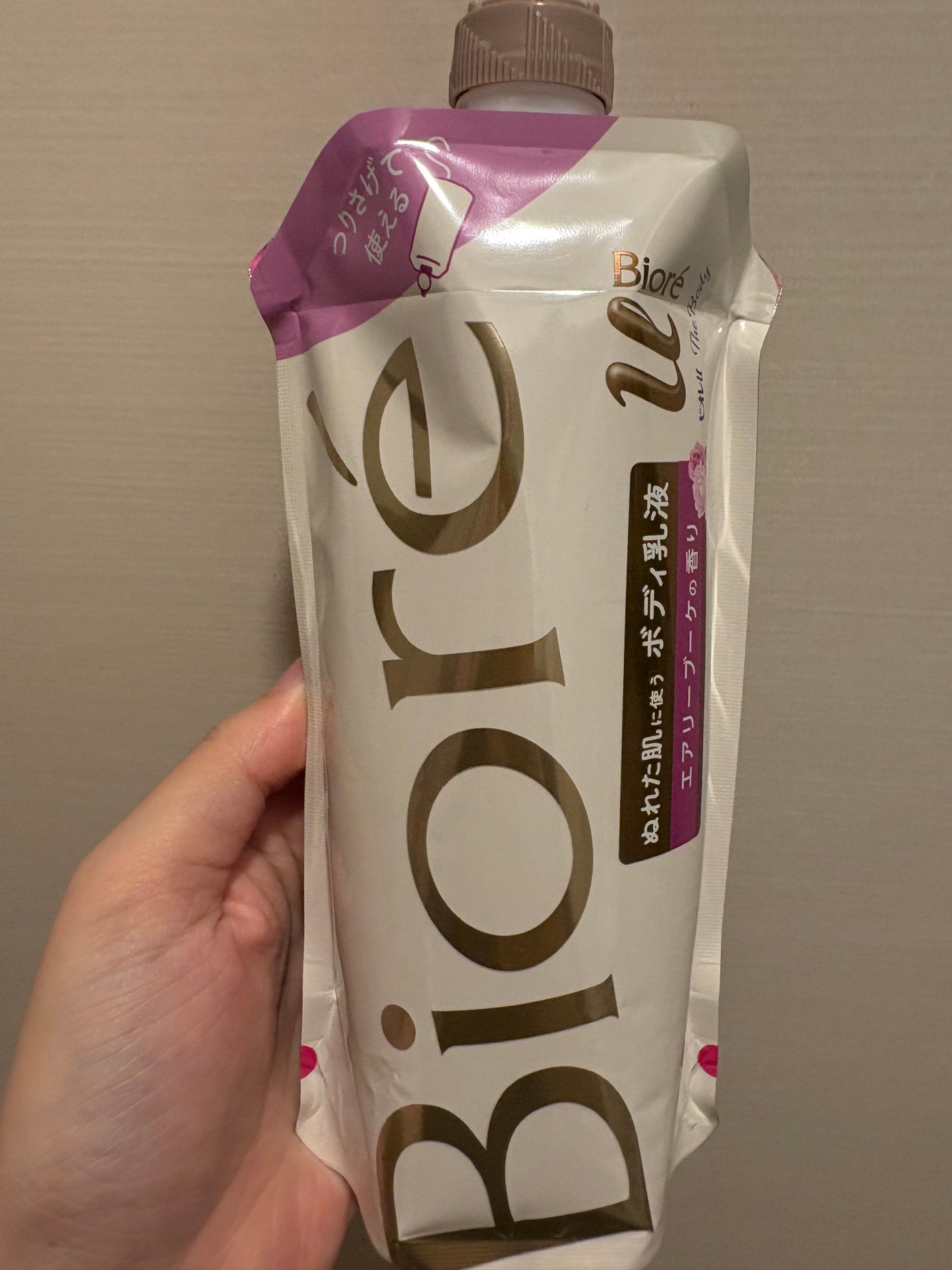 ザ ボディ ぬれた肌に使うボディ乳液 エアリーブーケの香り/ビオレu/ボディミルクを使ったクチコミ(1枚目)