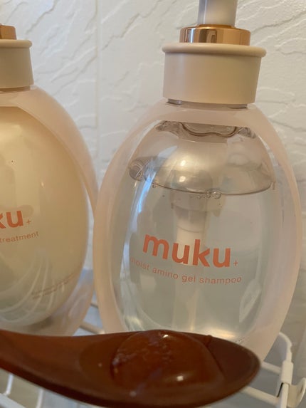 ムク+ モイスト アミノジェル シャンプー/ヘアトリートメント/muku+/市販シャンプーを使ったクチコミ(2枚目)