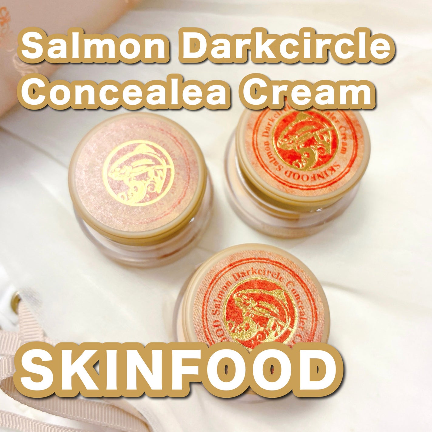 サーモンダークサークルコンシーラー/SKINFOOD/クリームコンシーラーを使ったクチコミ(1枚目)