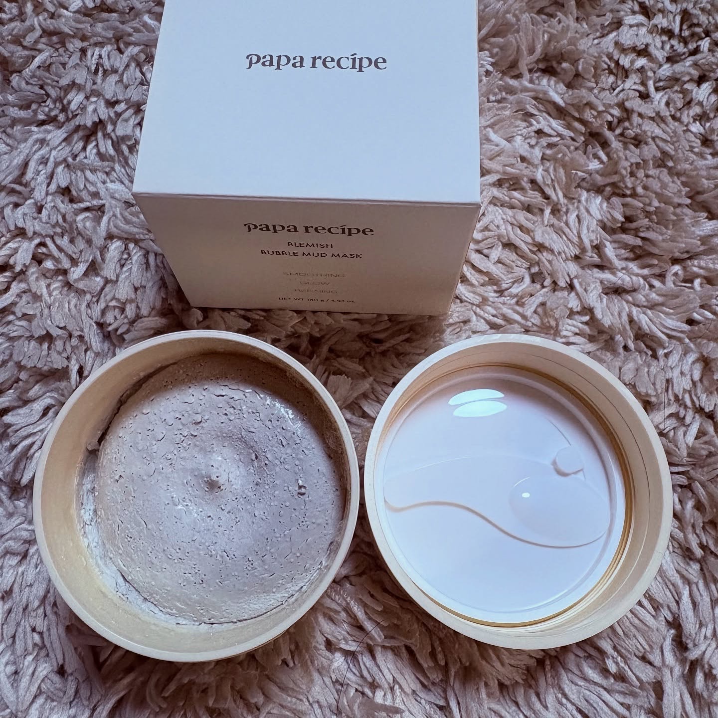 ブレミッシュバブルマッドマスク/PAPA RECIPE/スクラブ・ゴマージュを使ったクチコミ（2枚目）