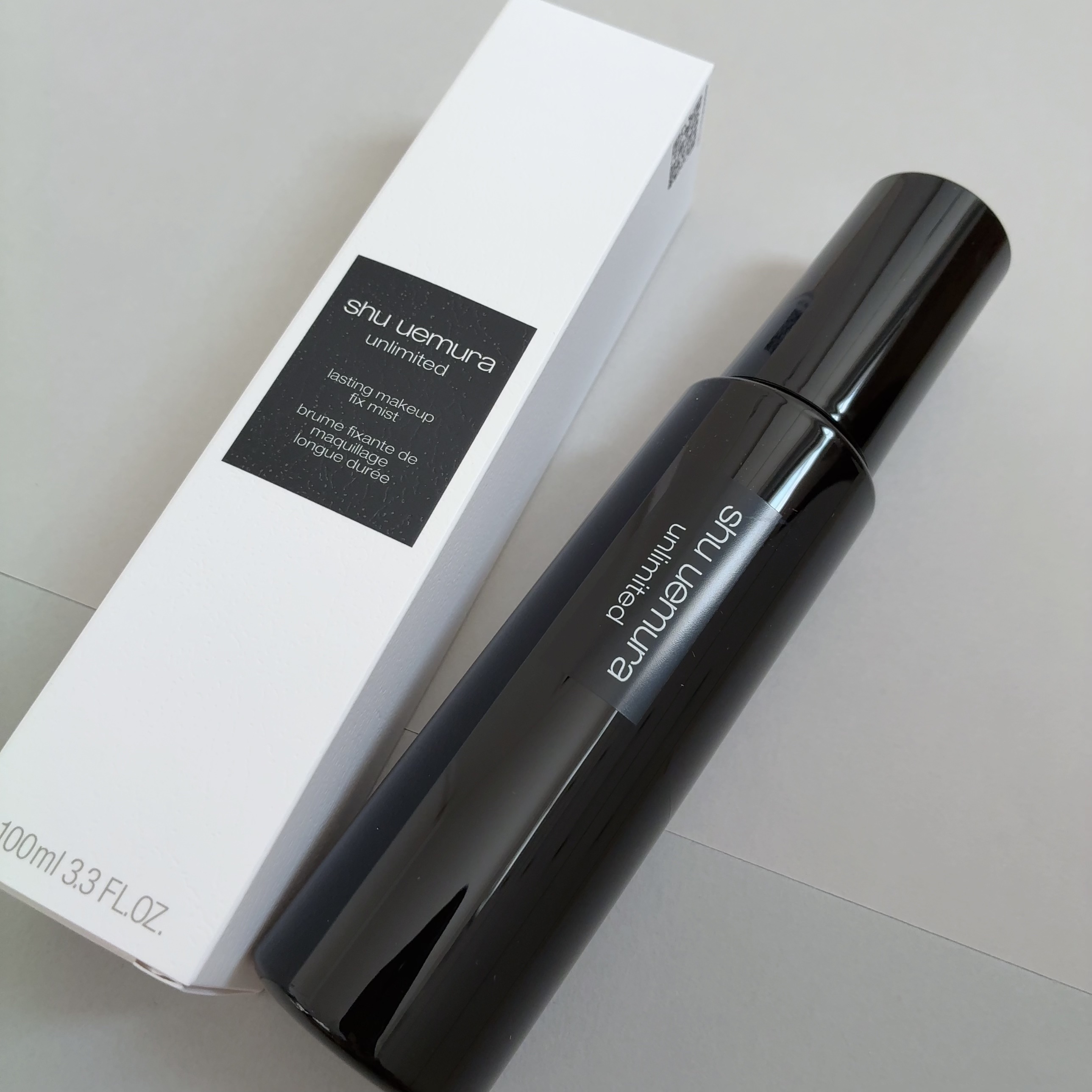 アンリミテッド メイクアップ フィックス ミスト/shu uemura/フィックスミストを使ったクチコミ（2枚目）