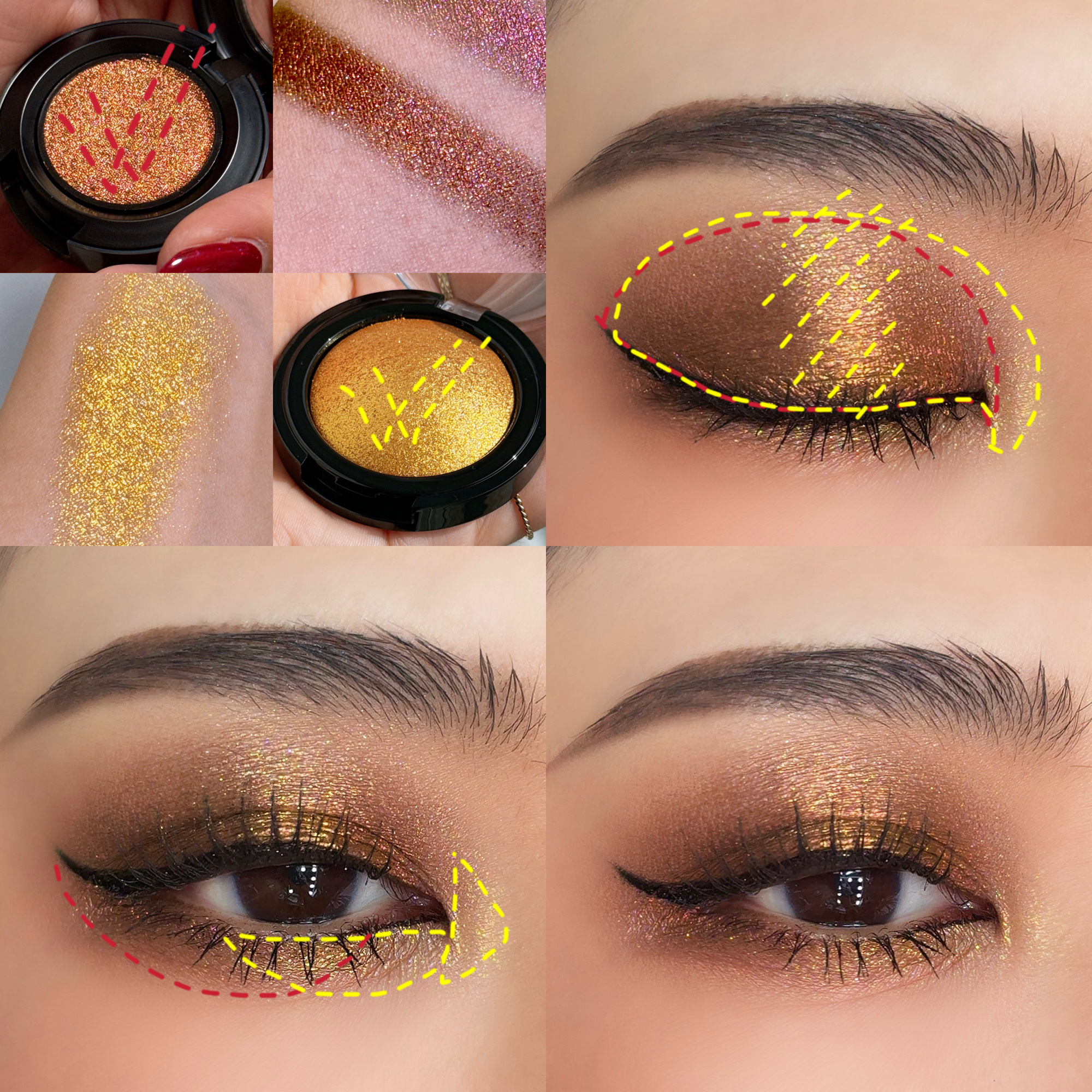 M・A・C・PAT McGRATH LABSの単色アイシャドウを使った口コミ -MACの