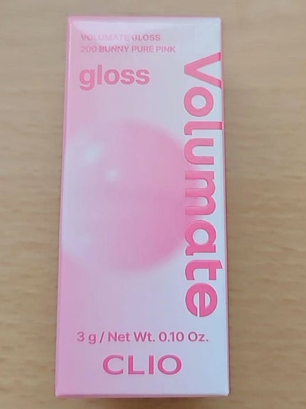 ボリュメイト グロス 200 BUNNY PURE PINK/CLIO/リップグロスの画像