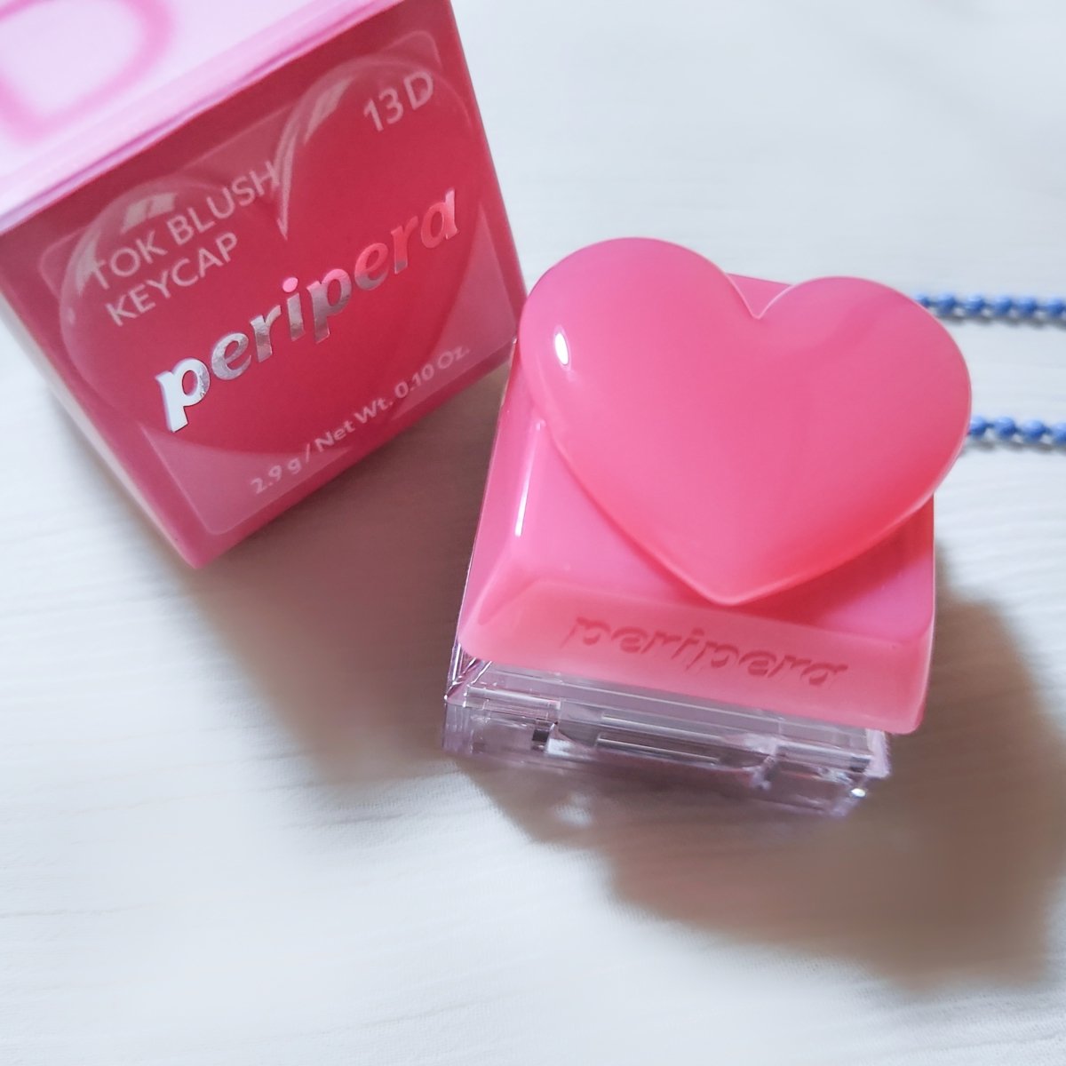 ペリペラ トック ブラッシュ キーキャップ/PERIPERA/パウダーチークを使ったクチコミ（1枚目）