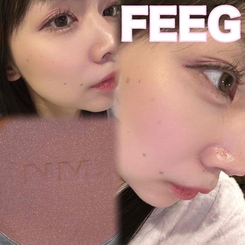 ネーミング フラッフィーパウダーブラッシュ/NAMING./パウダーチークを使ったクチコミ（3枚目）