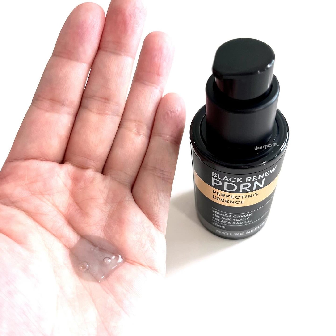ブラックPDRN 美容液/ネイチャーリパブリック/美容液を使ったクチコミ(2枚目)
