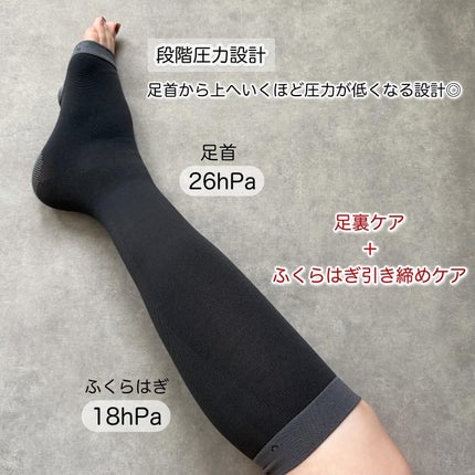 スリムウォーク® 金曜日のリセットリフレ/SLIMWALK/着圧ソックス・レギンスを使ったクチコミ(3枚目)