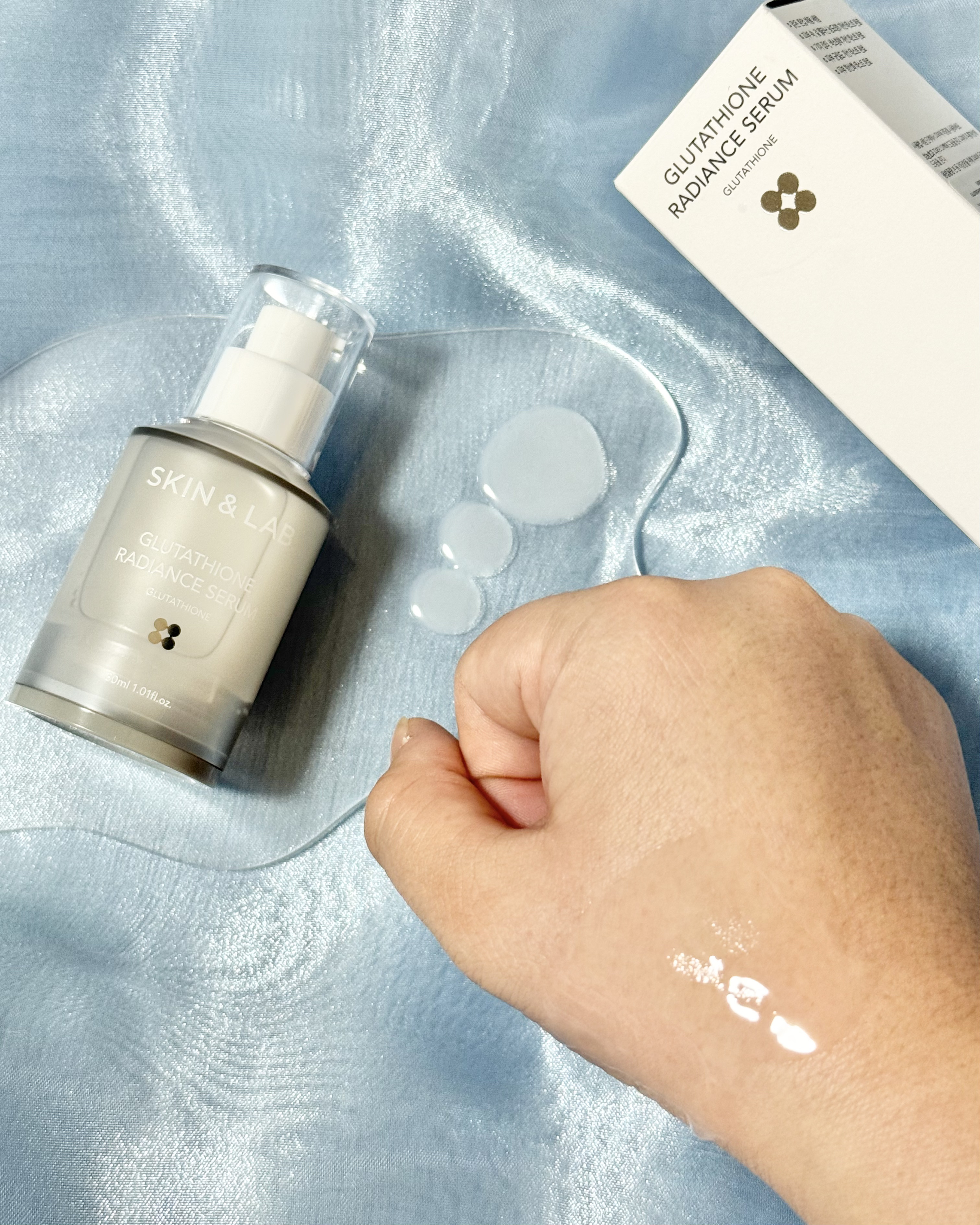 グルタチオンラディアンスセラム/SKIN&LAB/美容液を使ったクチコミ（2枚目）