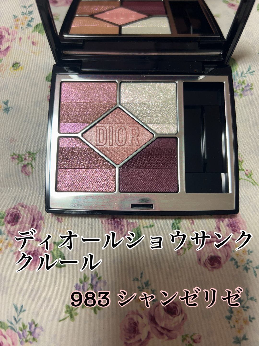 【旧】ディオールショウ サンク クルール（プラン ドゥ パリ コレクション限定品） 983 シャンゼリゼ/Dior/アイシャドウを使ったクチコミ（1枚目）
