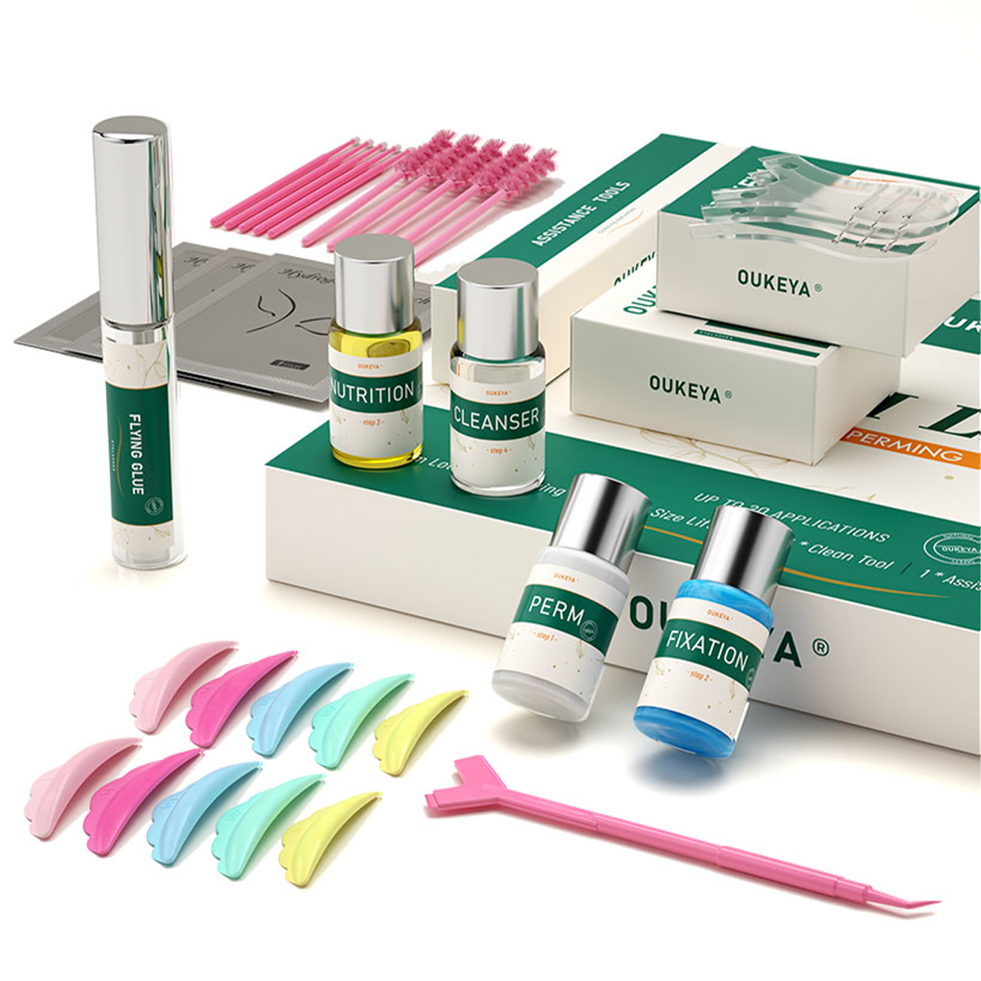 植物柔護セルフまつ毛カールパーマ / OUKEYA