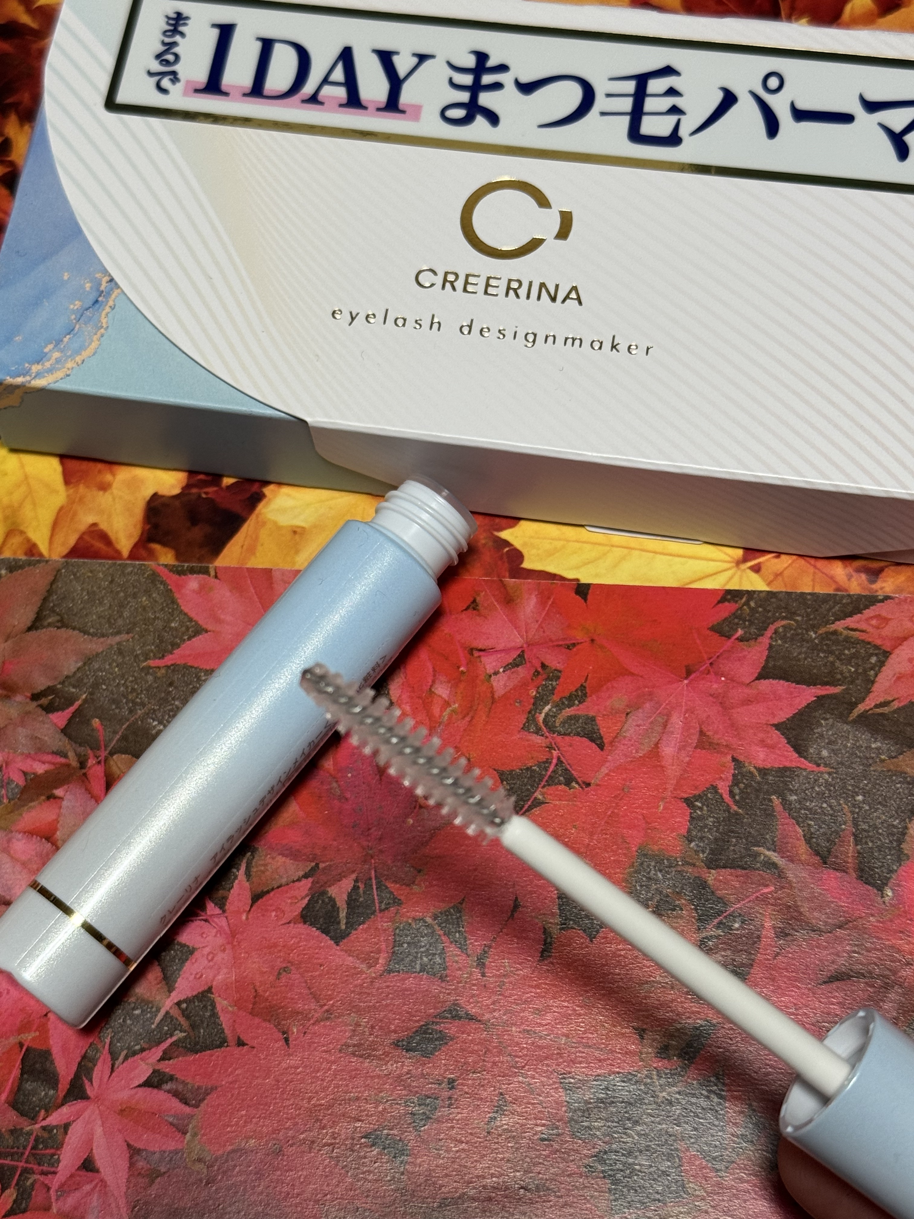 アイラッシュデザインメイカー/クレーリナ/マスカラ下地を使ったクチコミ（3枚目）