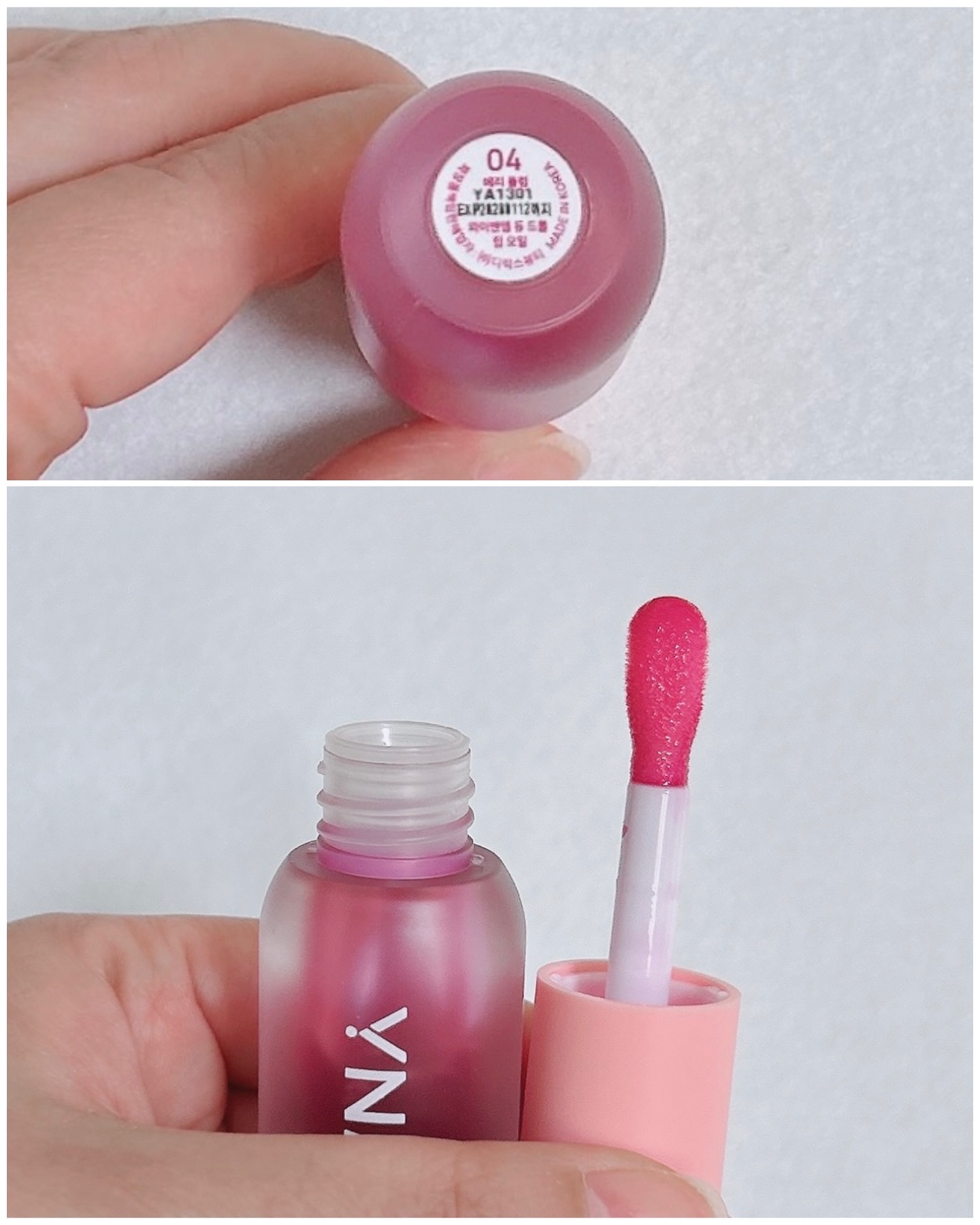 デュードロップリップオイル/YNM/リップティントを使ったクチコミ（3枚目）