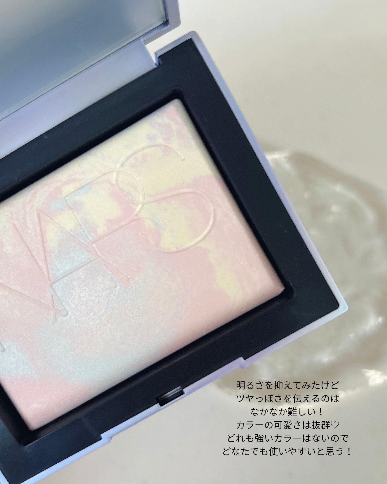 ライトリフレクティング プリズマティックパウダー/NARS/プレストパウダーを使ったクチコミ（3枚目）