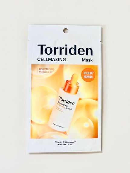 セルメイジング ビタC ブライトニングマスク 1枚/Torriden/シートマスク・パックの画像