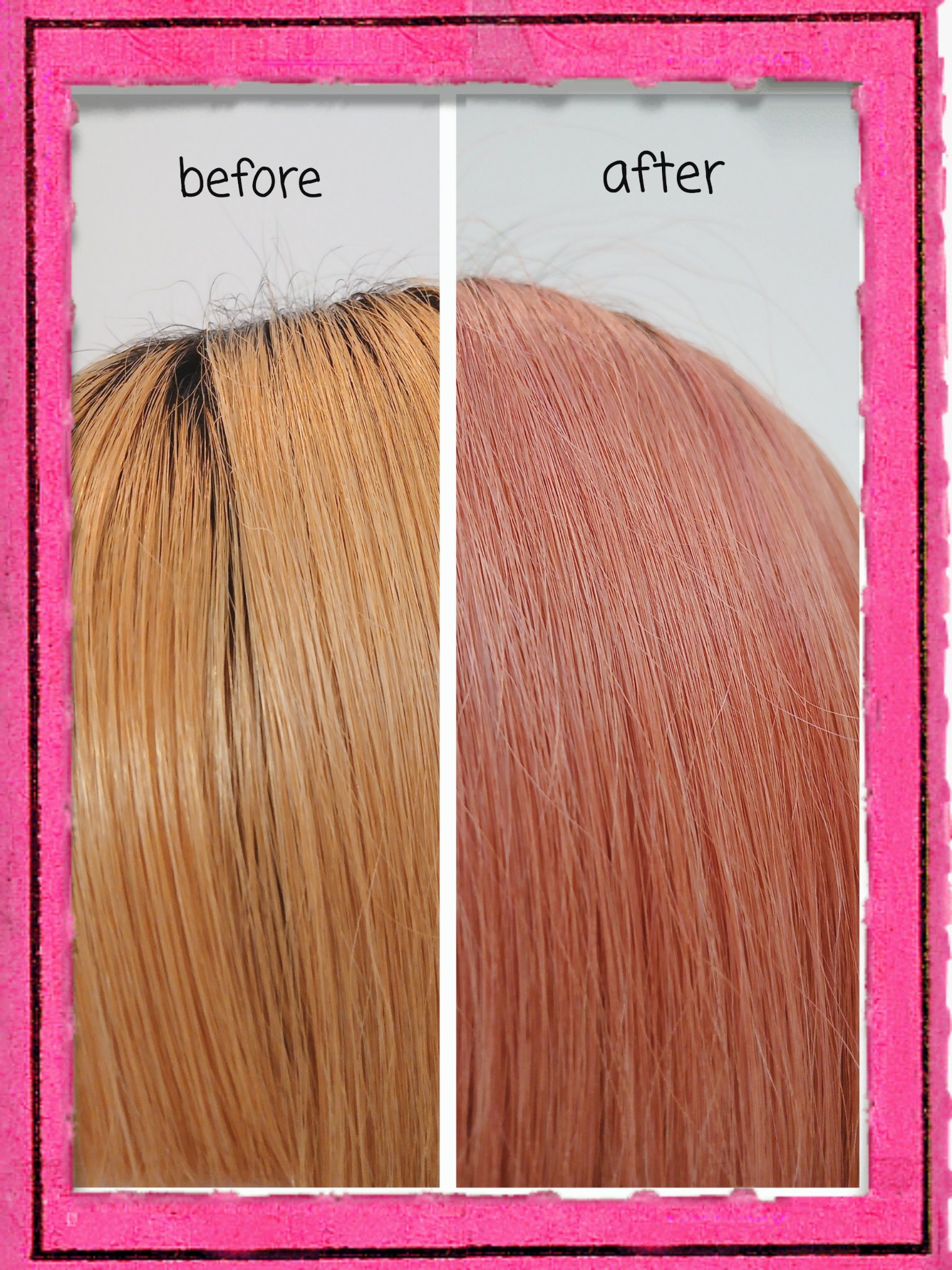 &be カラーシャンプー/カラートリートメント C.Pink トリートメント（180g）/&be HAIR/市販シャンプーを使ったクチコミ（2枚目）
