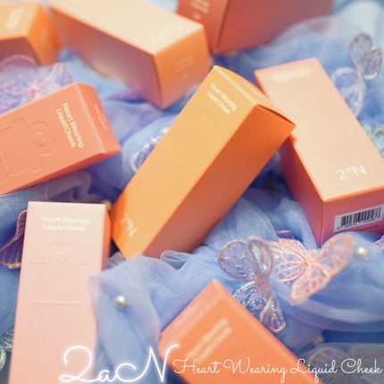 ハートウェアリングリキッドチーク/2aN/リキッドチークを使ったクチコミ(2枚目)