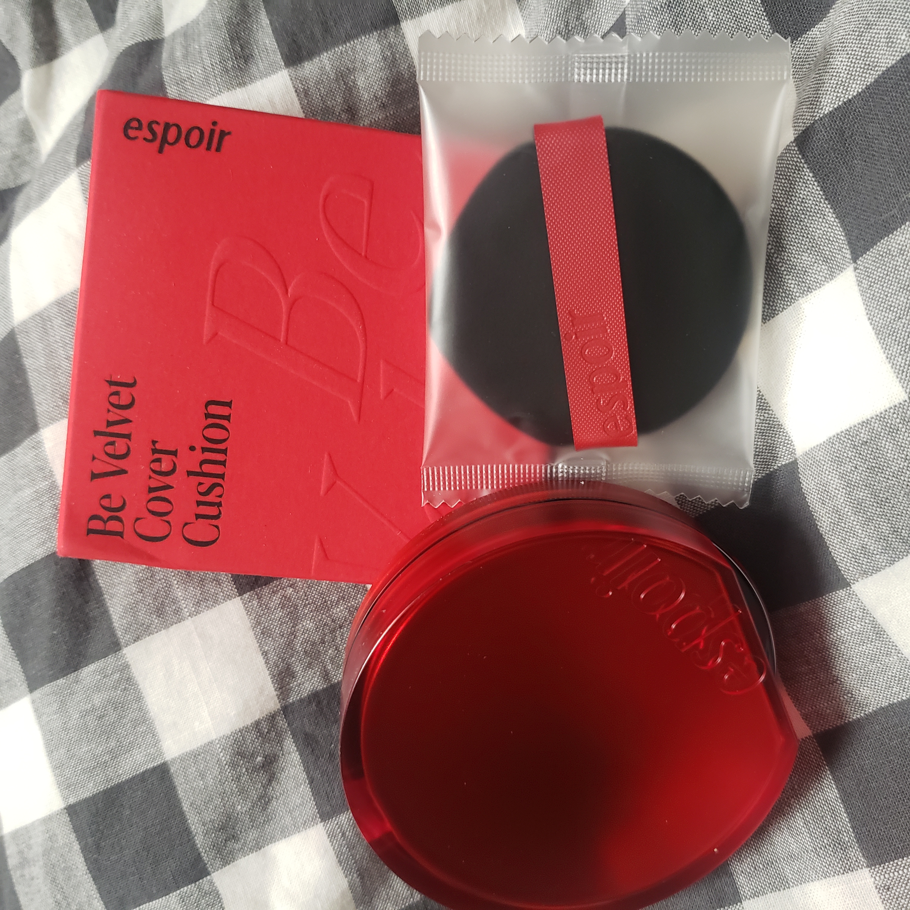 ビーベルベットカバークッション/espoir/クッションファンデーションを使ったクチコミ（1枚目）