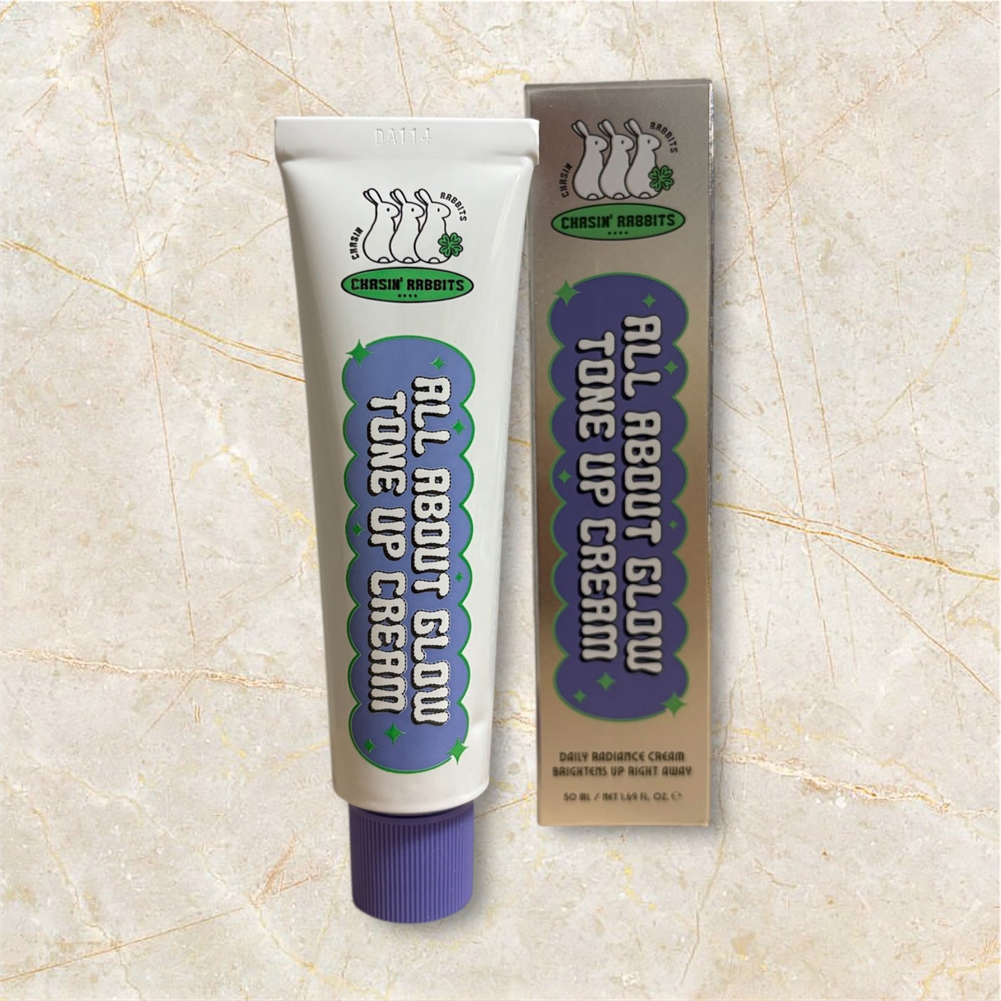 オールアバウトグロウトーンアップクリーム/CHASIN'RABBITS/化粧下地を使ったクチコミ(1枚目)