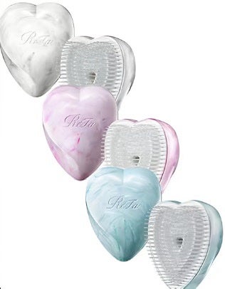 リファハートブラシミニ シルキーシルバー/ReFa/ヘアブラシの画像