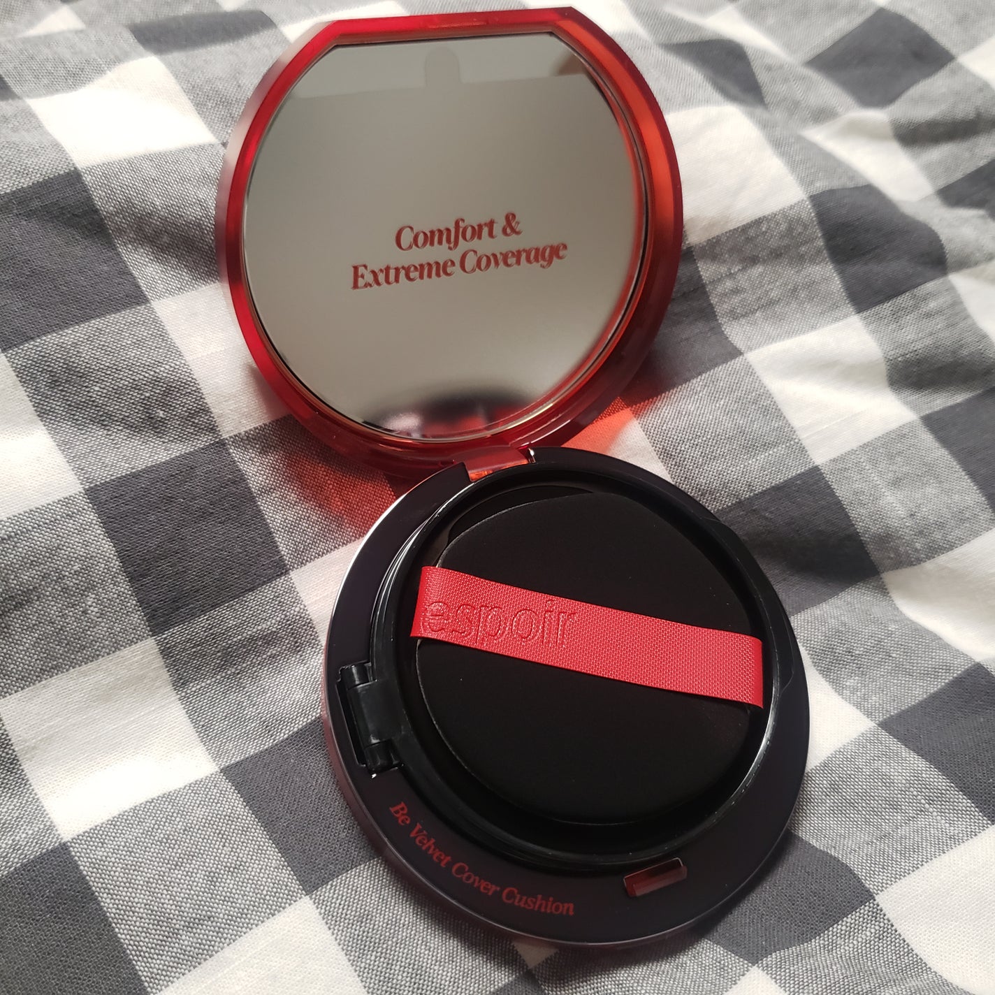 ビーベルベットカバークッション/espoir/クッションファンデーションを使ったクチコミ(2枚目)