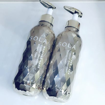 ソラ ウェザーケア クリスタル シャンプー/ヘアトリートメント リペアタイプ/SOLA WEATHER CARE/市販シャンプーを使ったクチコミ(1枚目)