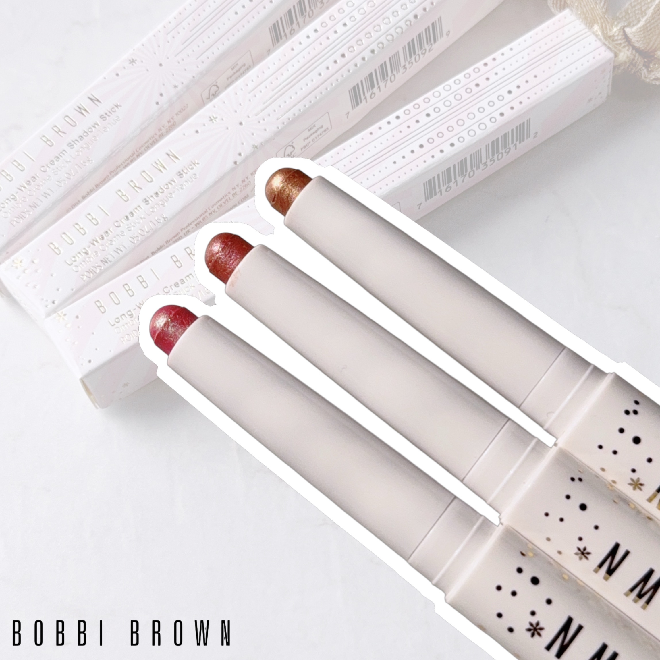 ロングウェア クリーム シャドウ スティック シュガード/BOBBI BROWN/スティックアイシャドウを使ったクチコミ（1枚目）