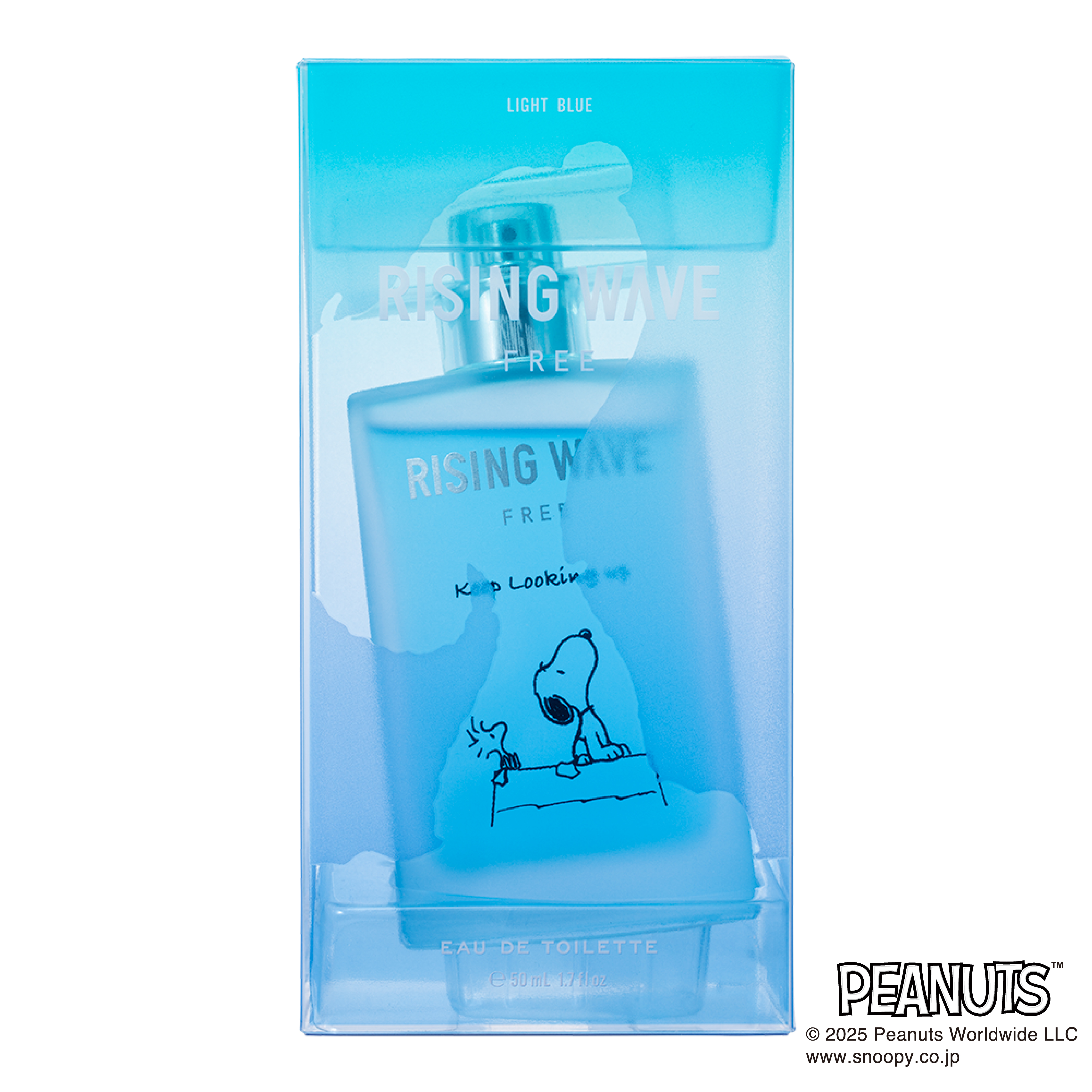 ライジングウェーブ フリー ライトブルー オードトワ レ スヌーピーデザイン