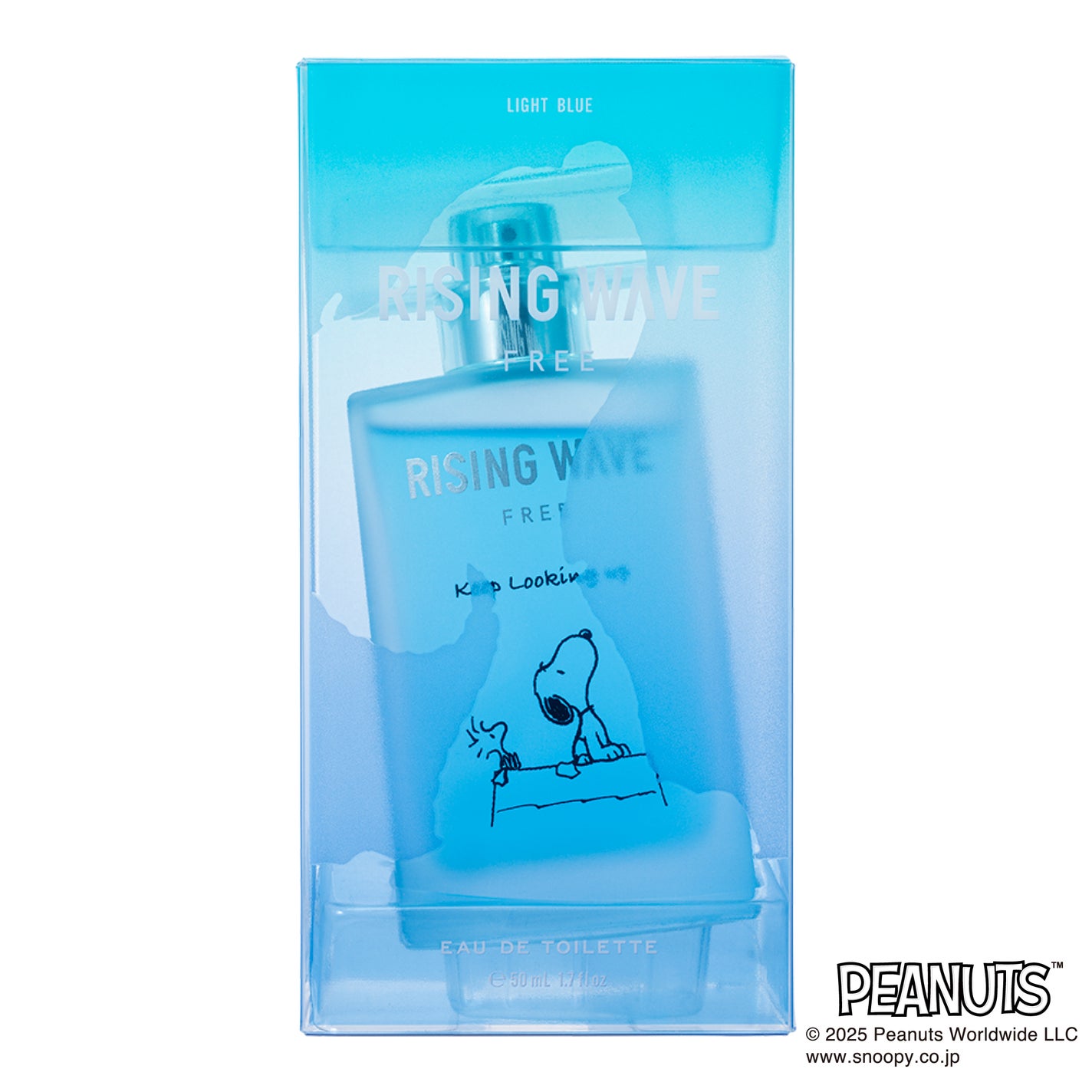 ライジングウェーブ フリー ライトブルー オードトワ レ スヌーピーデザイン
