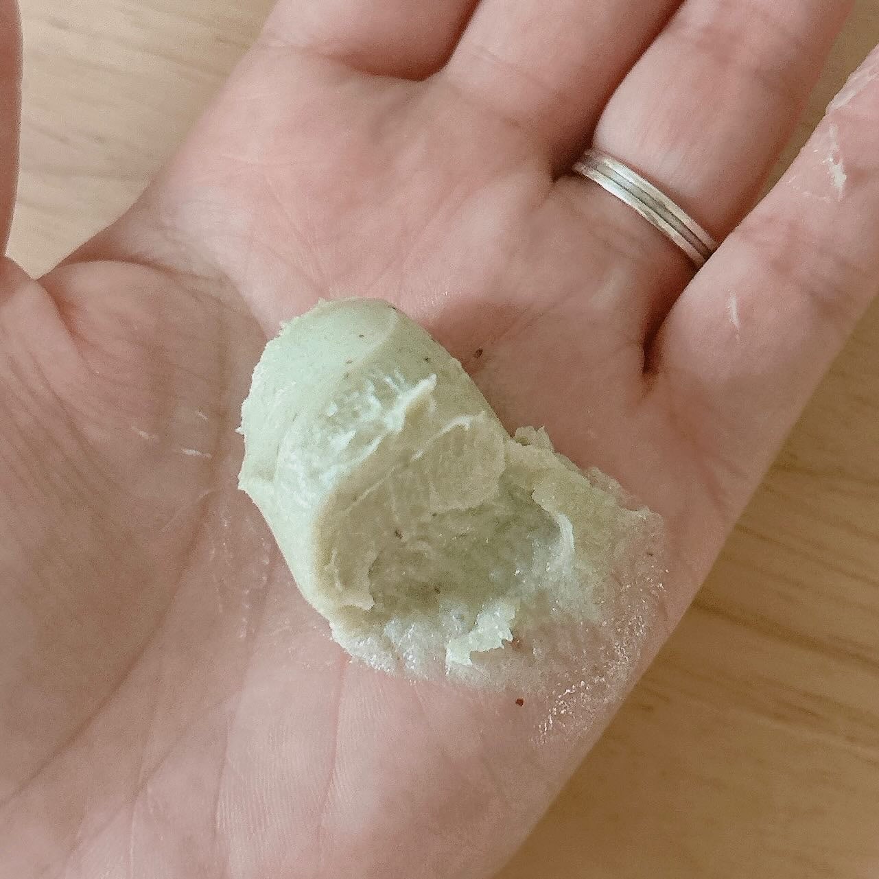 プレミアムもちソープ「グリーンアルティザン」/アレンシア/その他洗顔料を使ったクチコミ(3枚目)