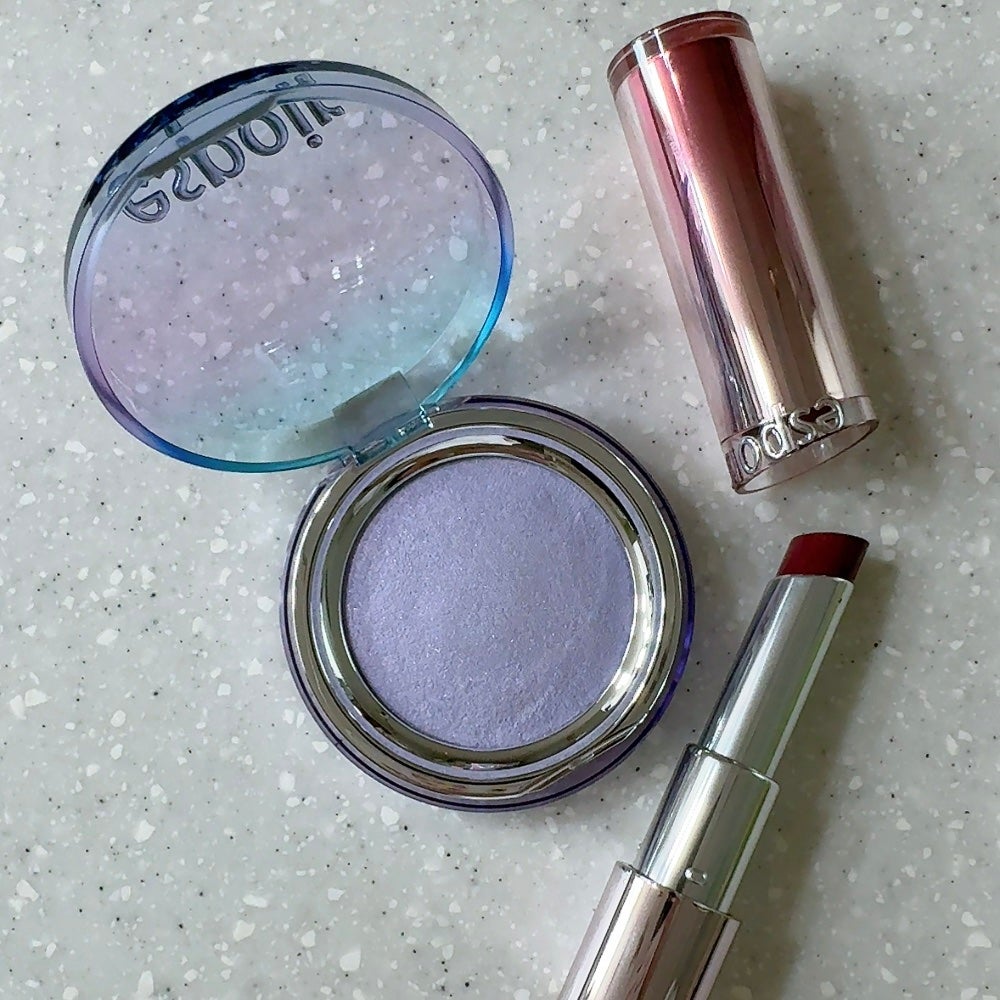 ノーウェアリップスティック バーミンググロー/espoir/口紅を使ったクチコミ(2枚目)