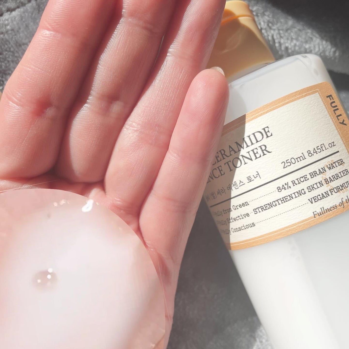 米セラミドエッセンストナー/FULLY/化粧水を使ったクチコミ(3枚目)