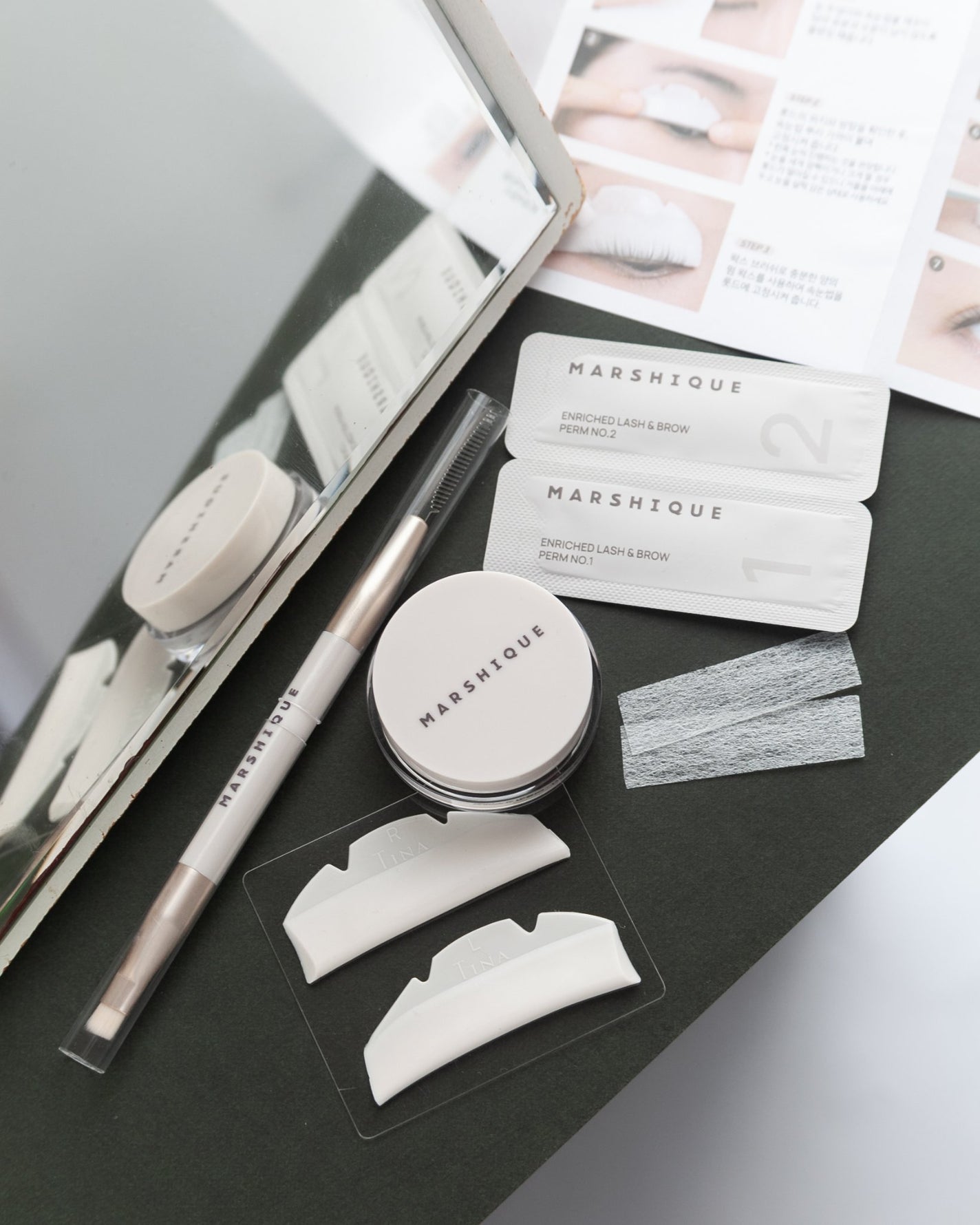 ENRICHED LASH & BROW SELF PERM KIT/MARSHIQUE/その他キットセットを使ったクチコミ(2枚目)