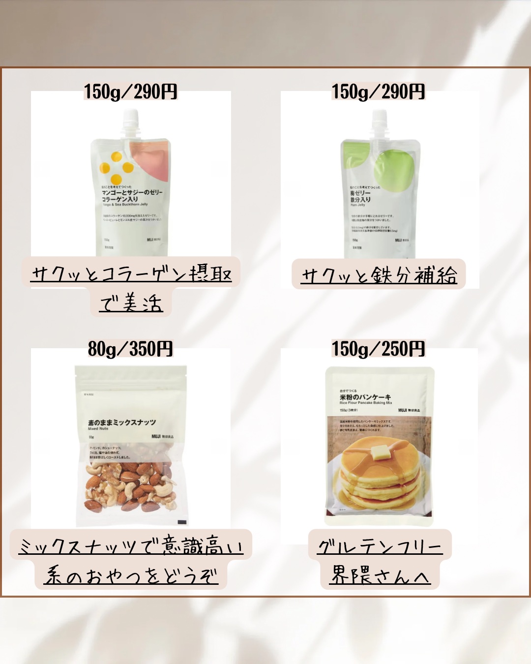 素のままミックスナッツ/無印良品/食品を使ったクチコミ（3枚目）