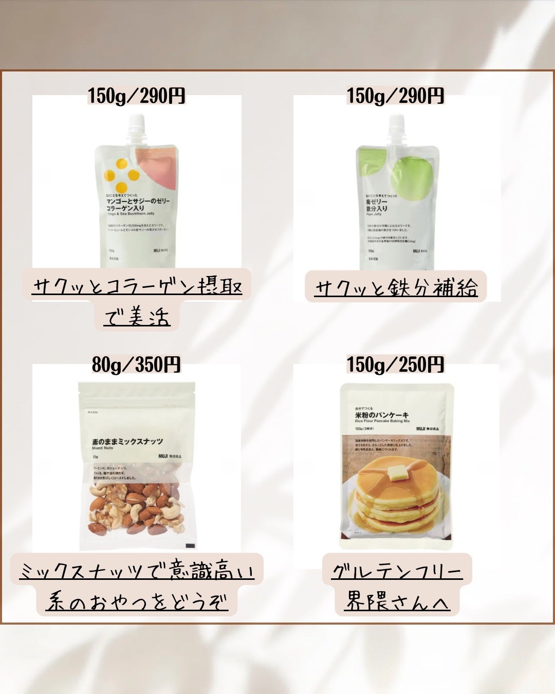 素のままミックスナッツ/無印良品/食品を使ったクチコミ(3枚目)