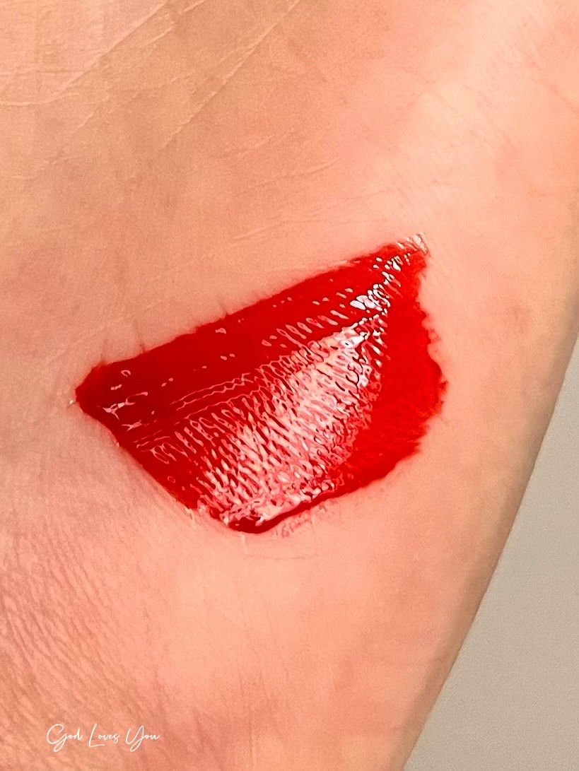 Arti Water Glow Tint #01 Red Valley/SON&PARK/口紅を使ったクチコミ（3枚目）