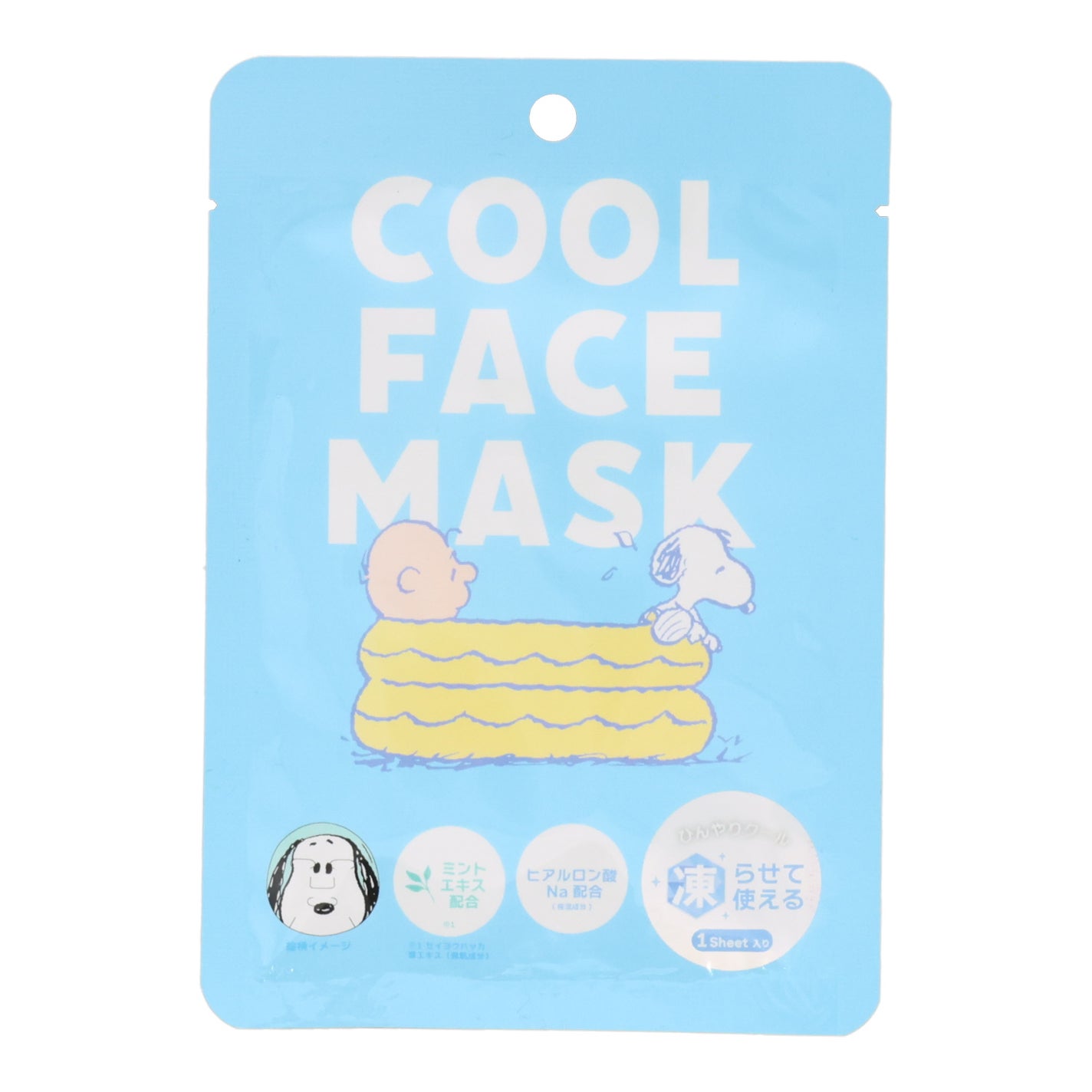 スヌーピー クールシリーズ クールフェイスマスク SHOBIDO