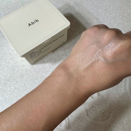 復活草シートマスクデイリーピック/Abib /シートマスク・パックを使ったクチコミ(4枚目)