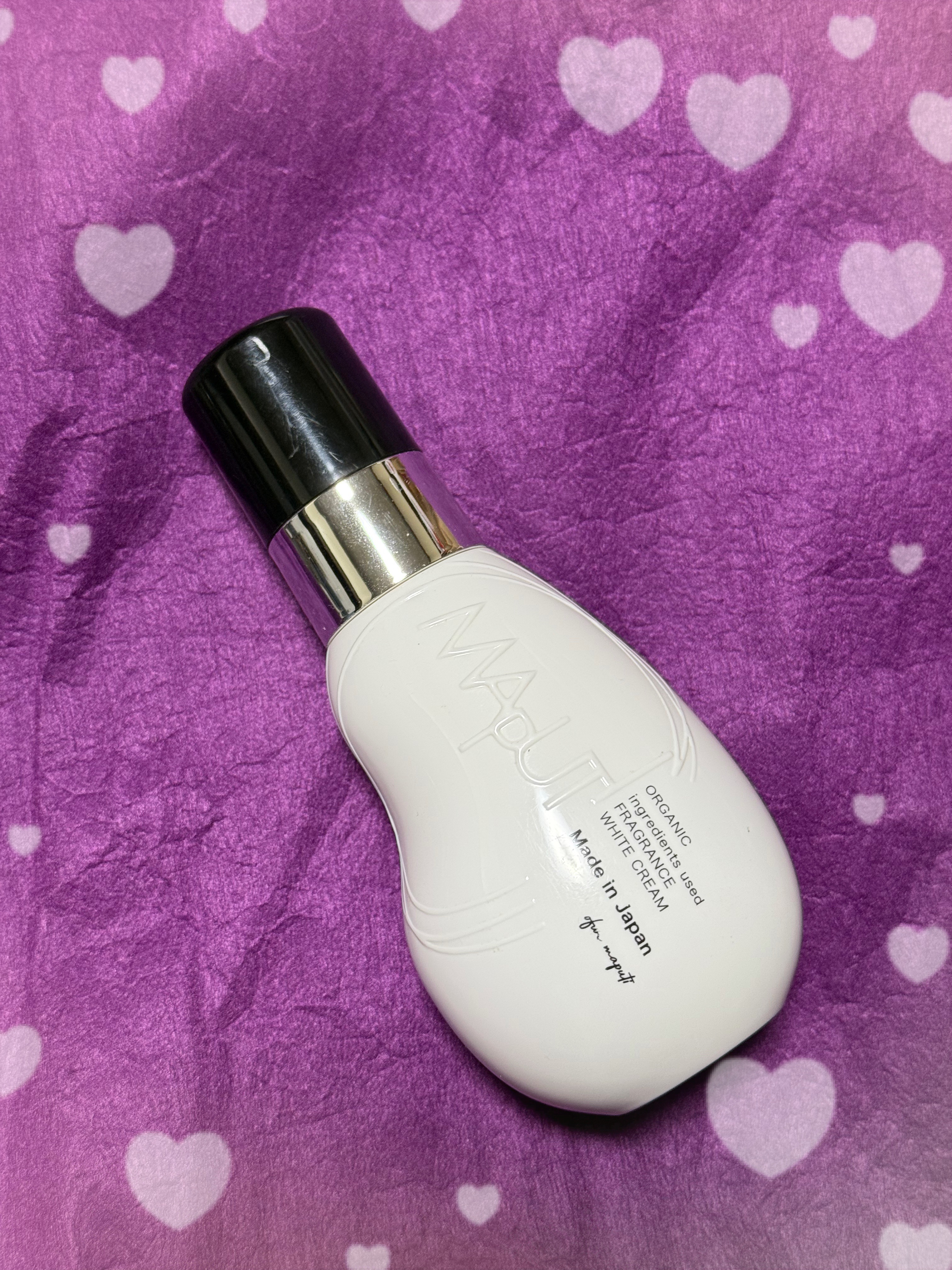 オーガニックフレグランスホワイトクリーム/MAPUTI/デリケートゾーンケアを使ったクチコミ（1枚目）