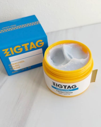 セラチオール クラッシュ クリーム/ZIGTAG/フェイスクリームを使ったクチコミ(2枚目)