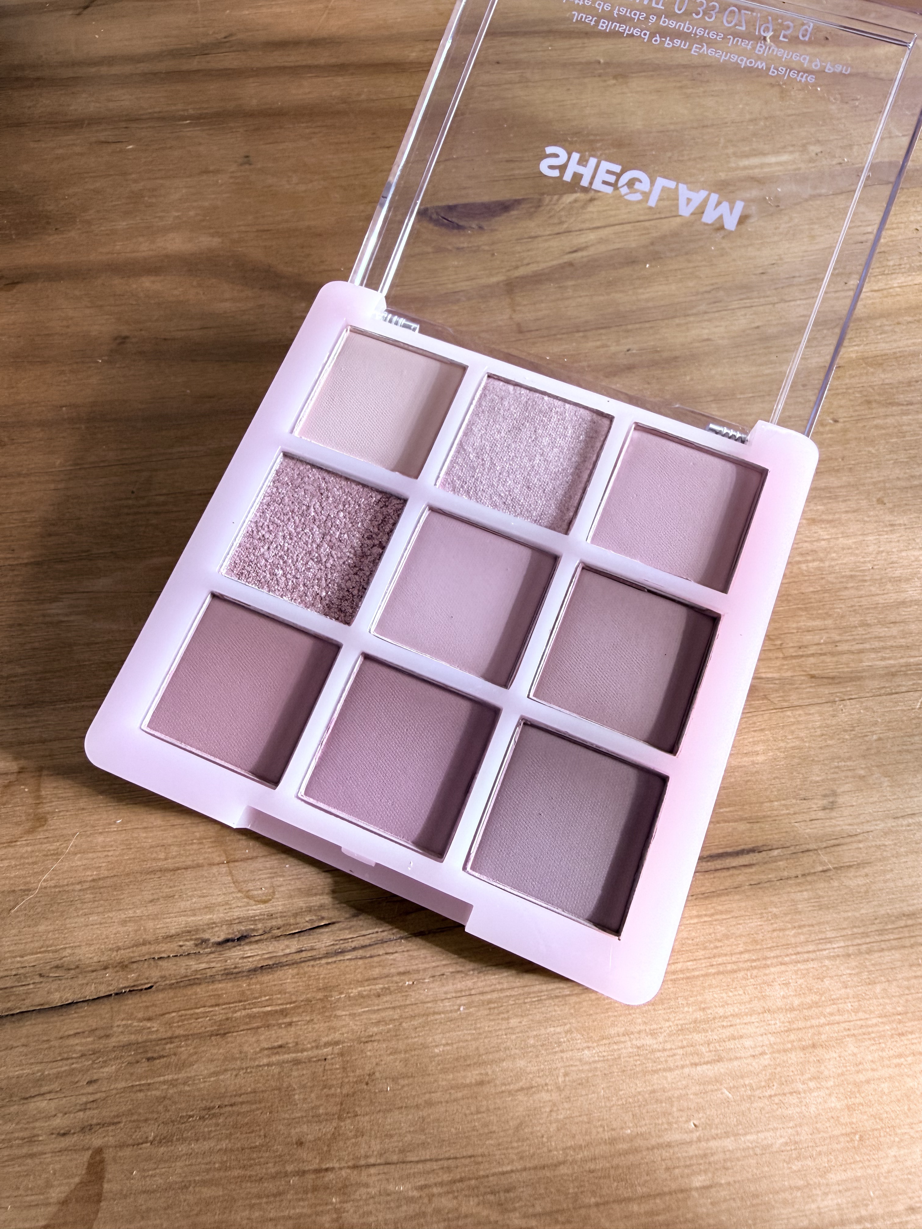 just blushed 9色アイシャドウパレット/SHEGLAM/アイシャドウパレットを使ったクチコミ（1枚目）